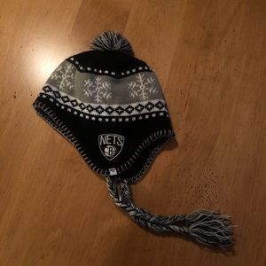 NBA Brooklyn nets winter hat